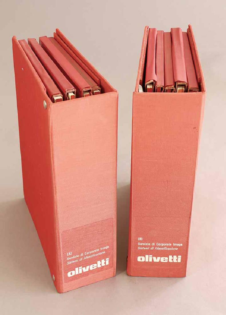 olivetti red books corporate identity manuals