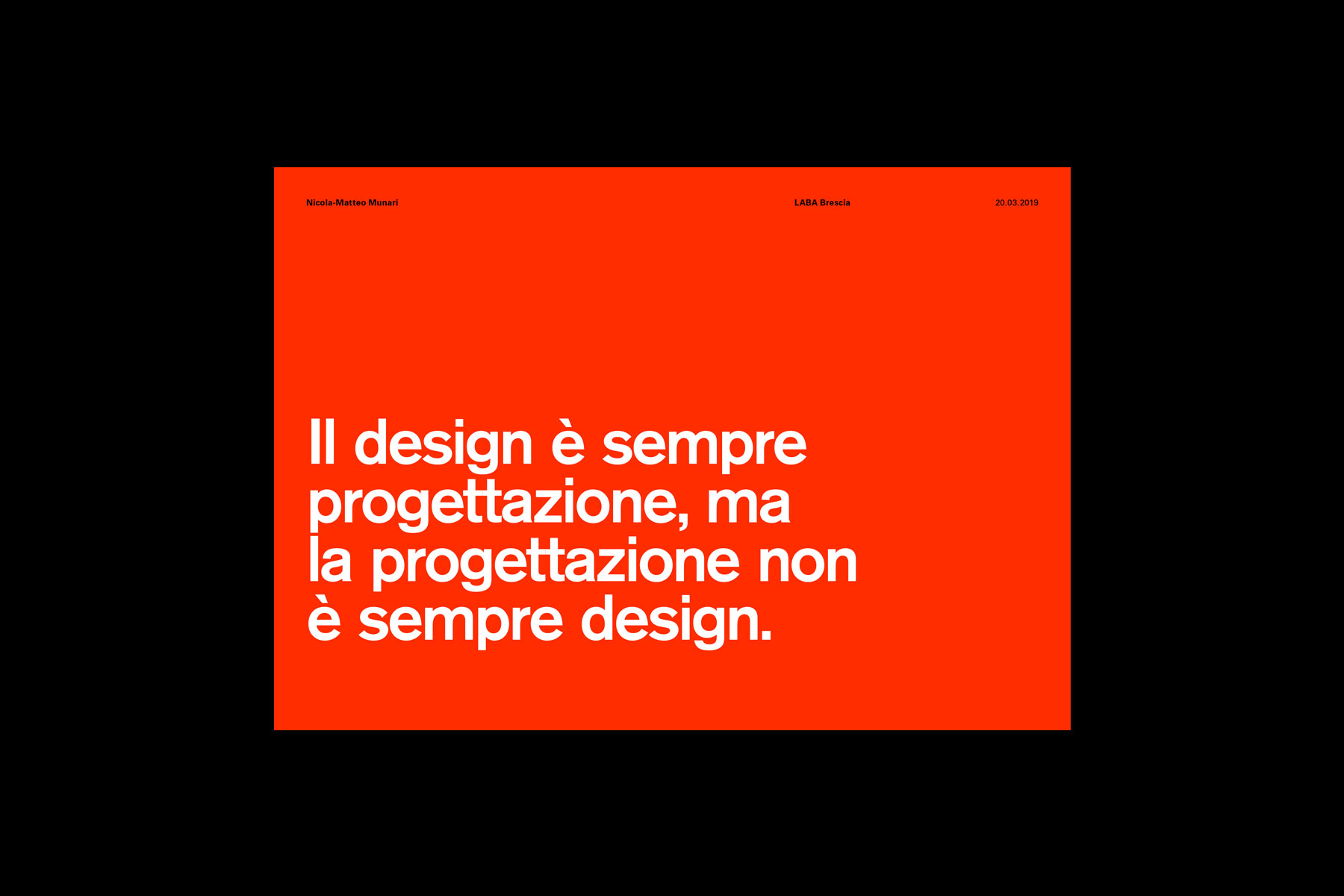 munari design laba brescia lecture