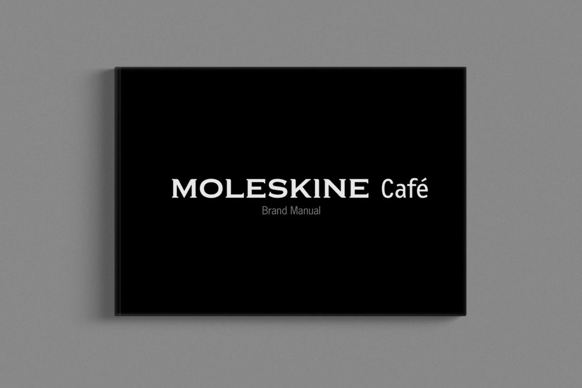 moleskine cafe brand book guidelines