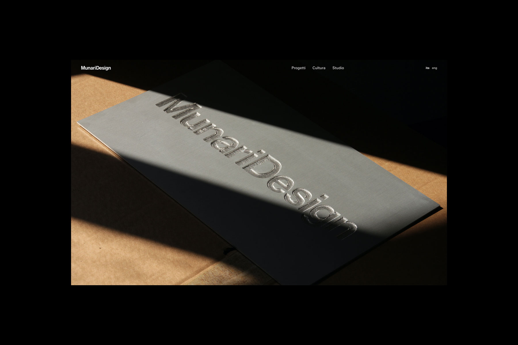 munari design website
