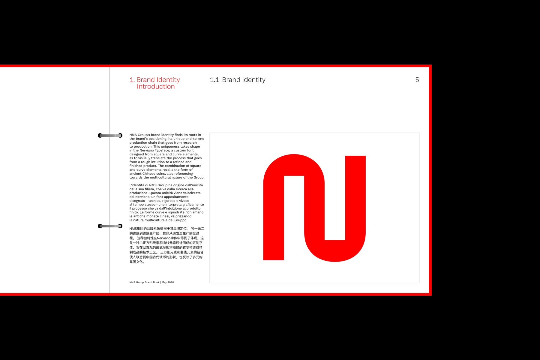 nms group brand book corporate identity standards guidelines