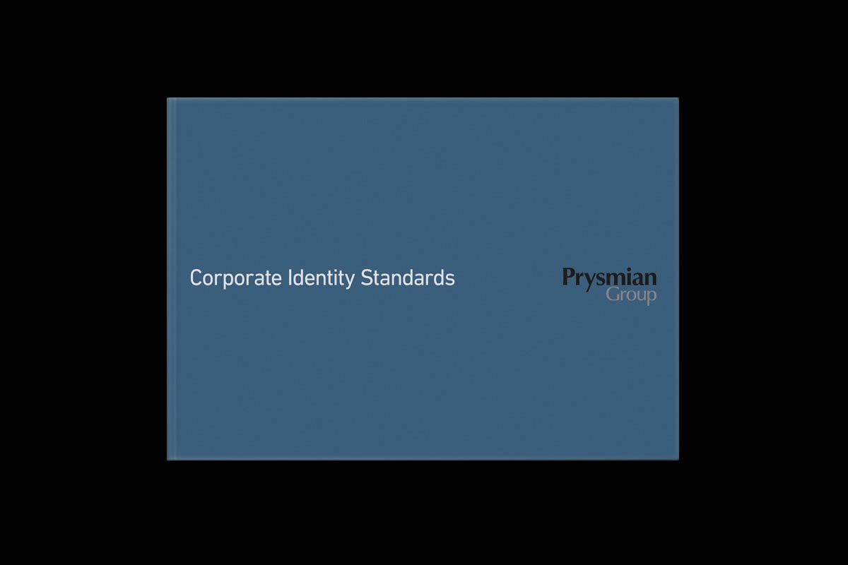 prysmian group logo corporate identity brand guidelines