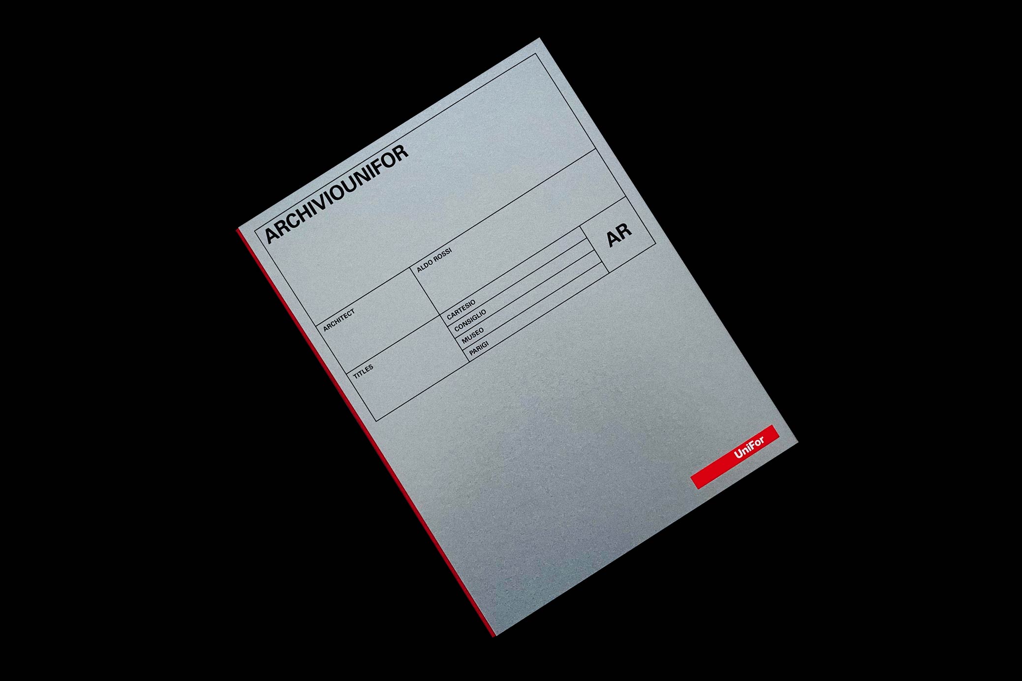 archiviounifor aldo rossi design