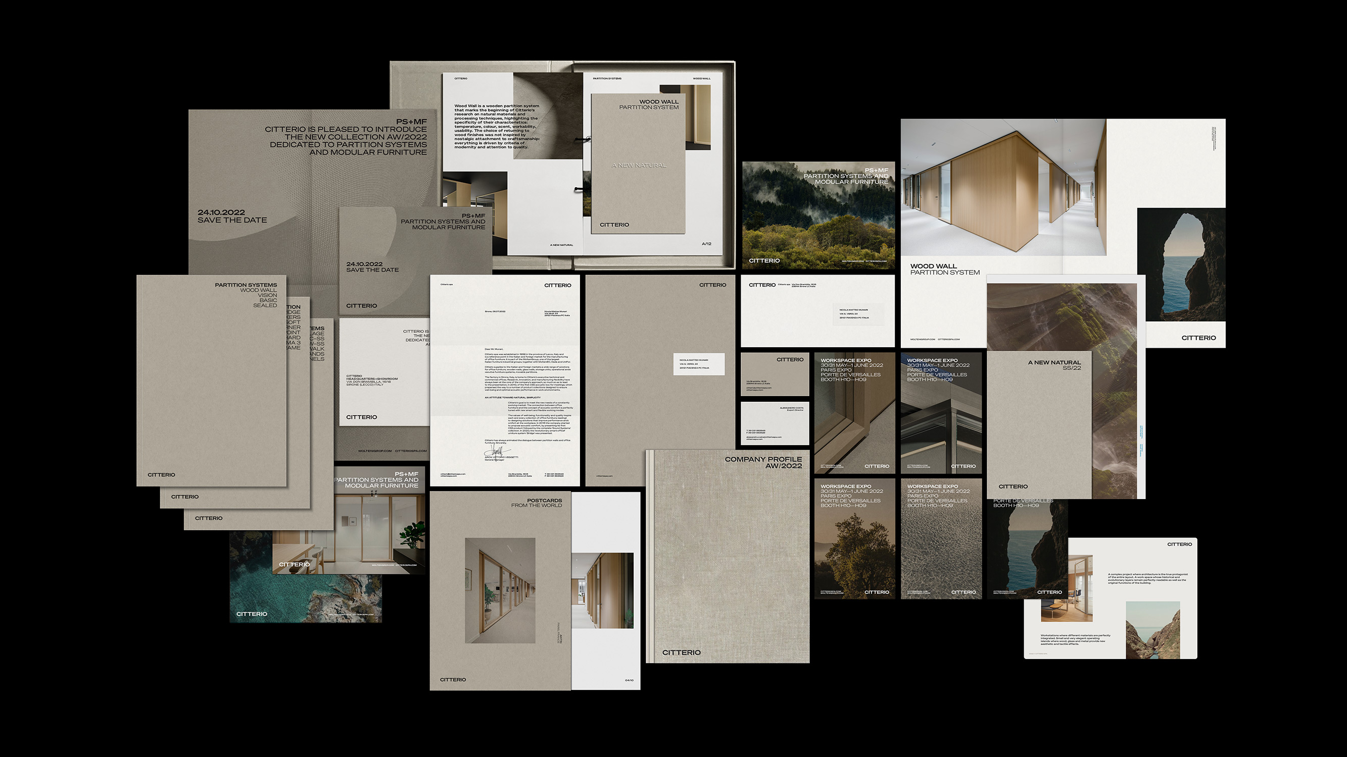 munari design citterio brand identity