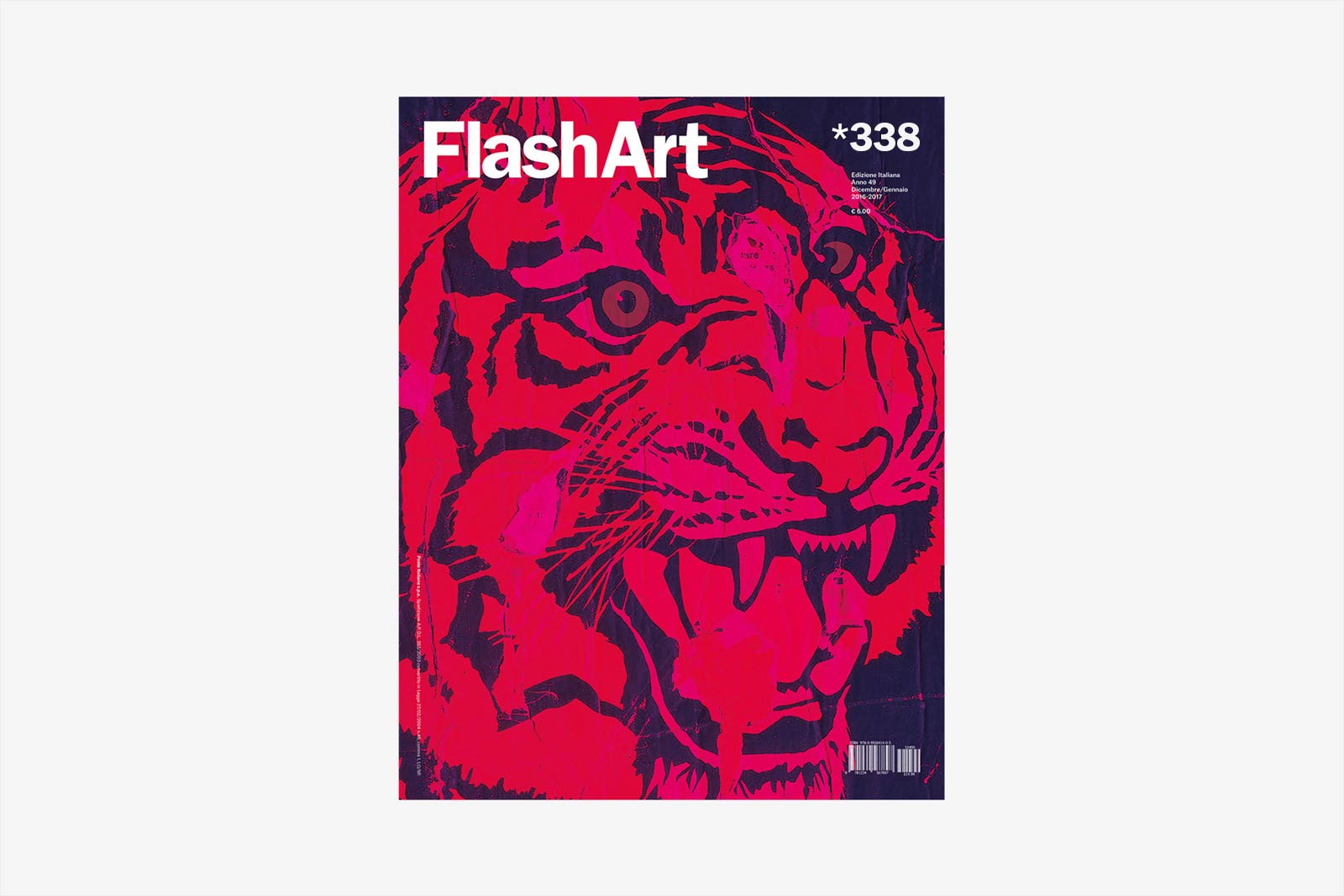 flash art magazine redesign