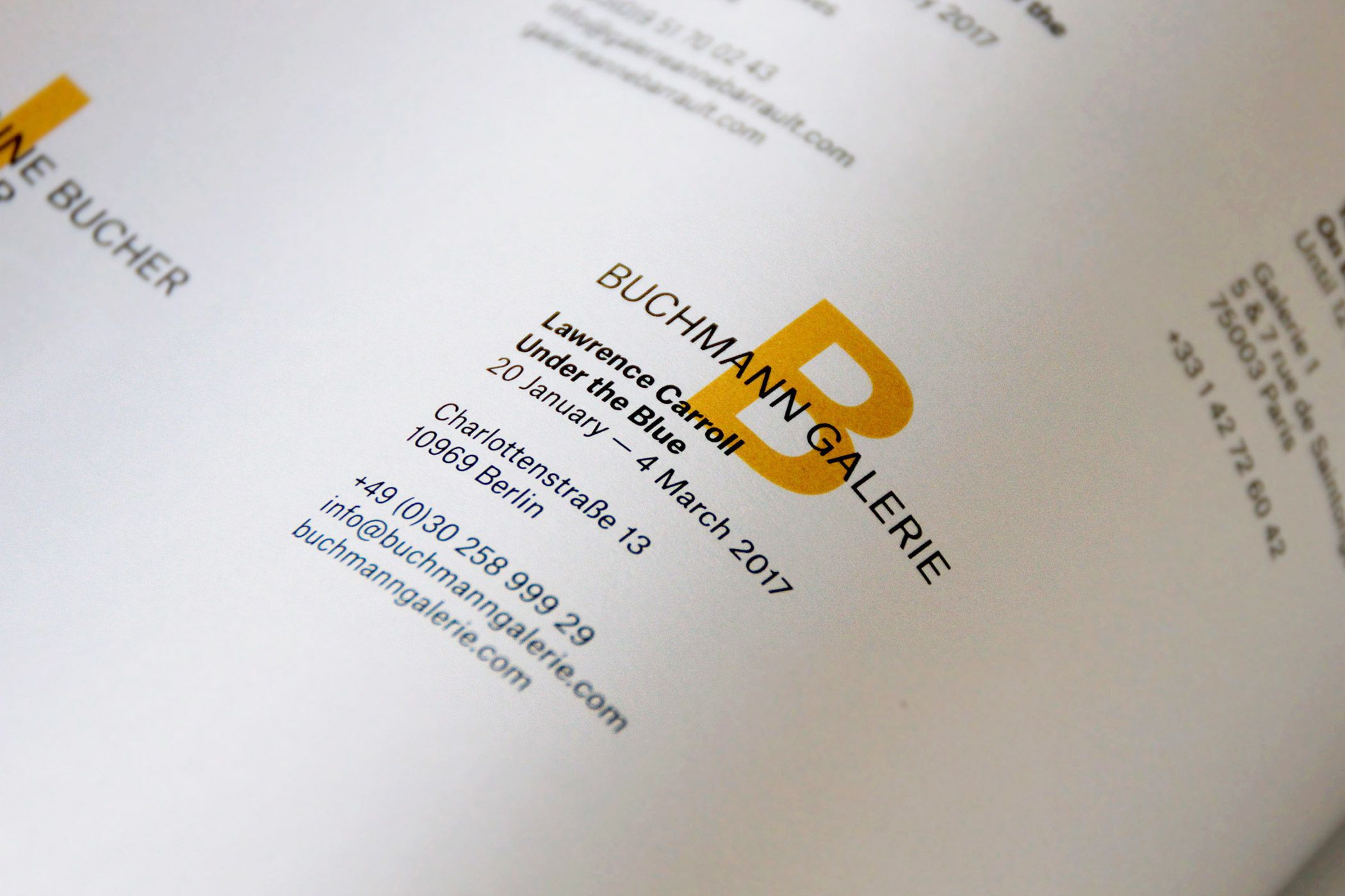 buchmann galerie