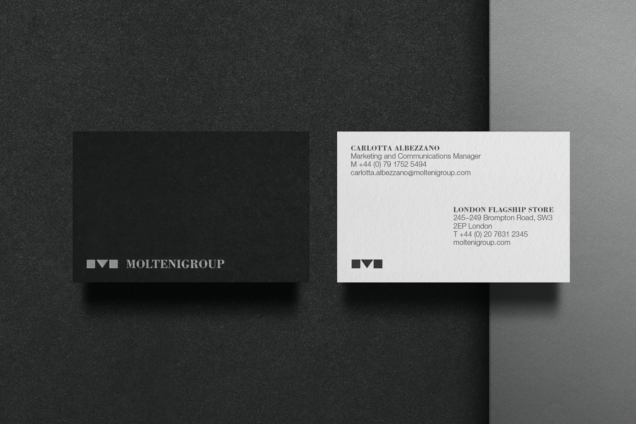munari design molteni group corporate identity molteni&C