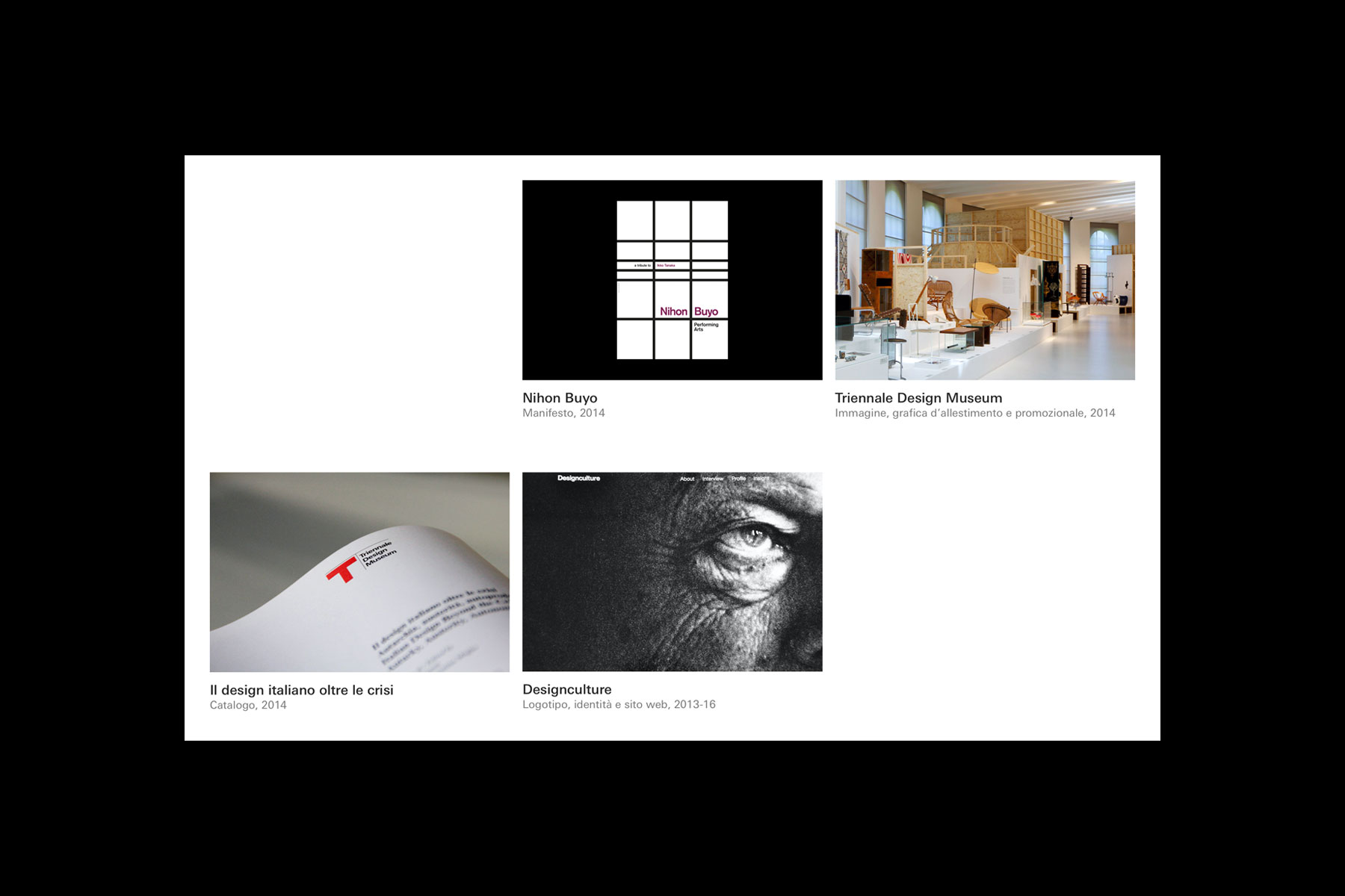 munari design website