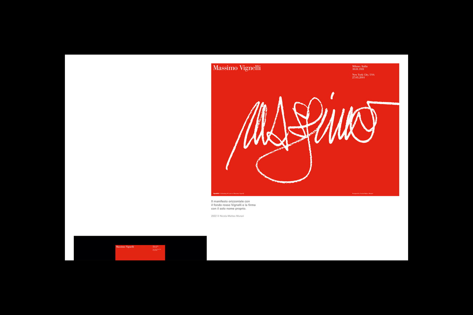 munari design website