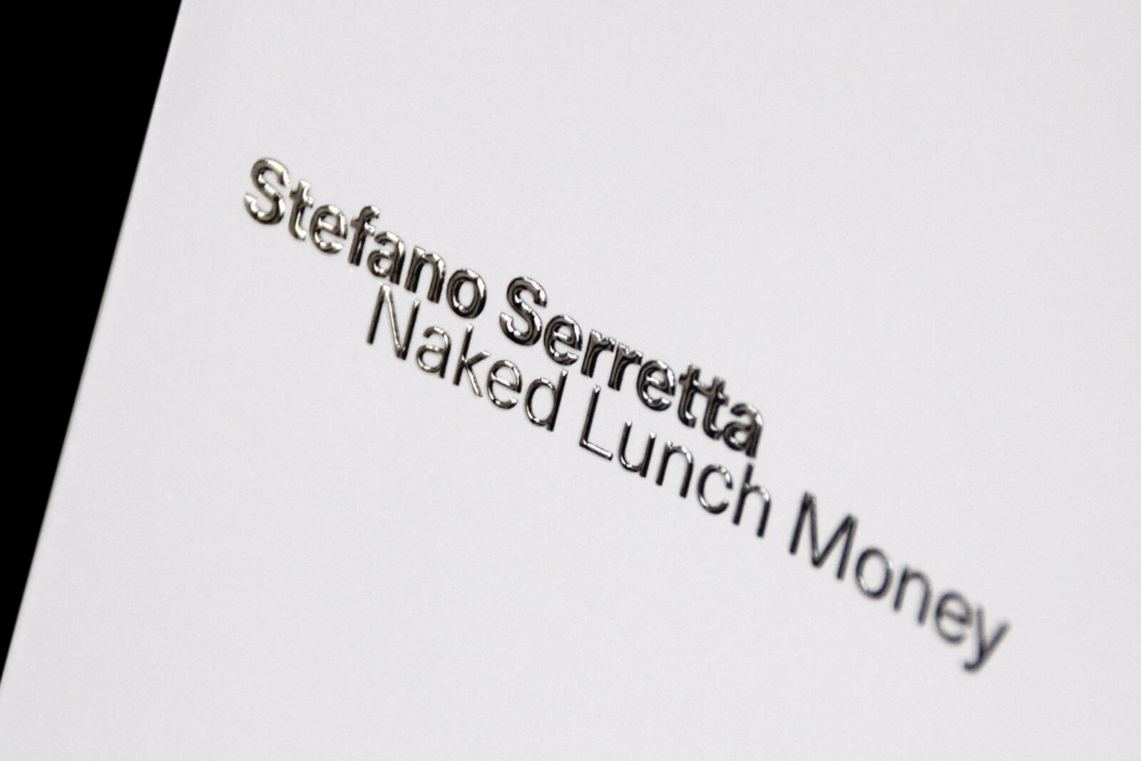 stefano serretta naked lunch money