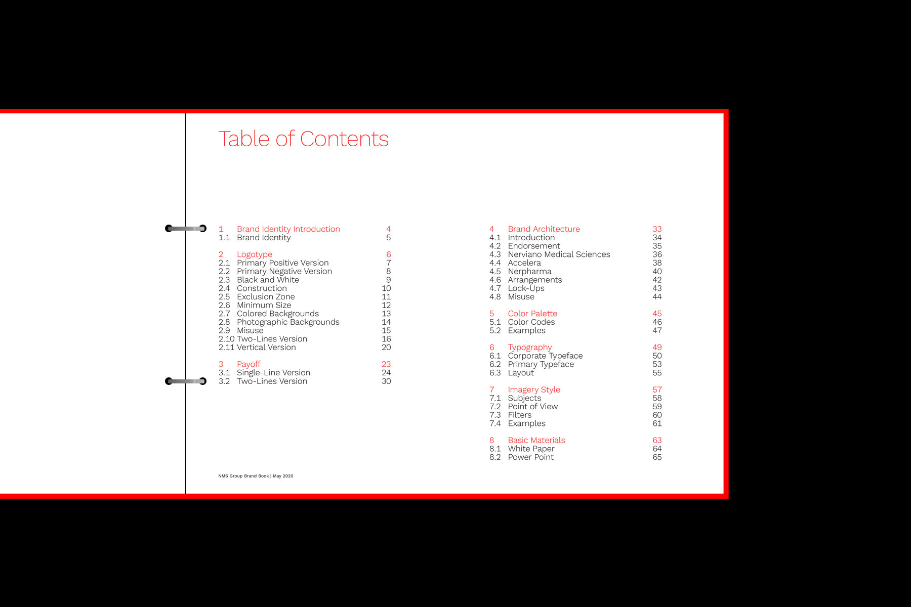 nms group brand book corporate identity standards guidelines