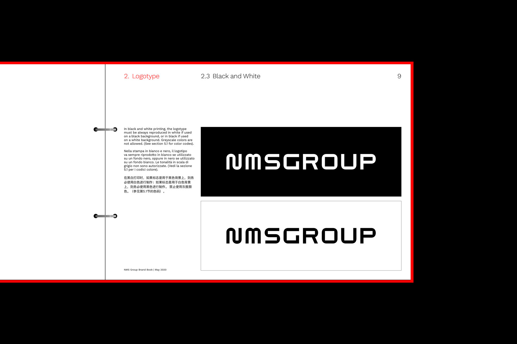 nms group brand book corporate identity sgtandards guidelines