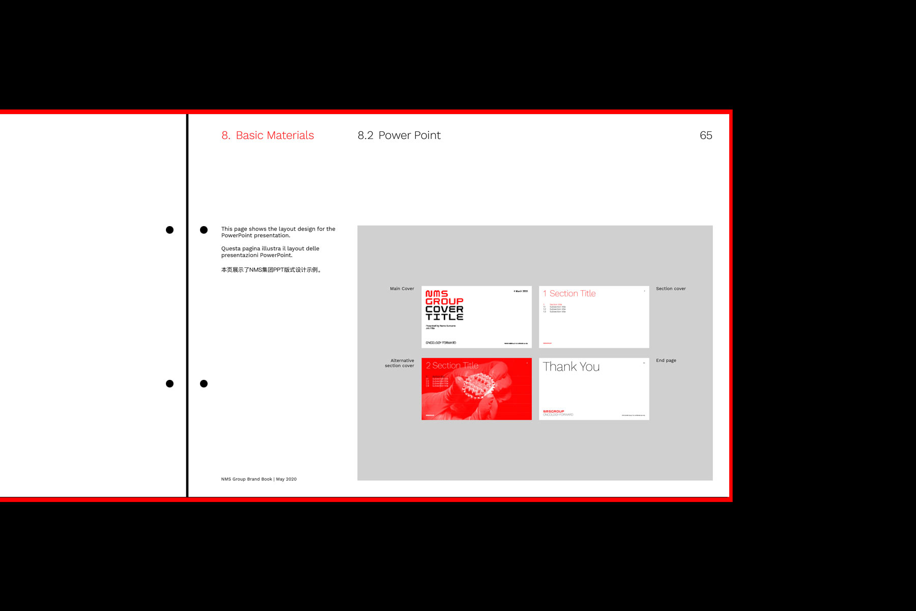 nms group brand book corporate identity standards guidelines