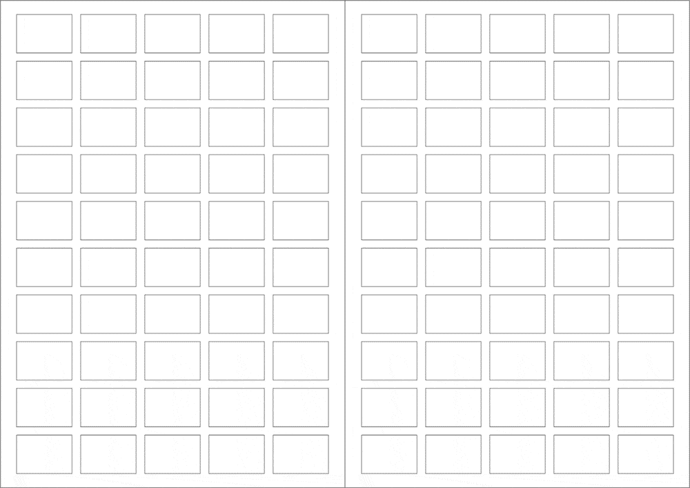 griglia tipografica modulare