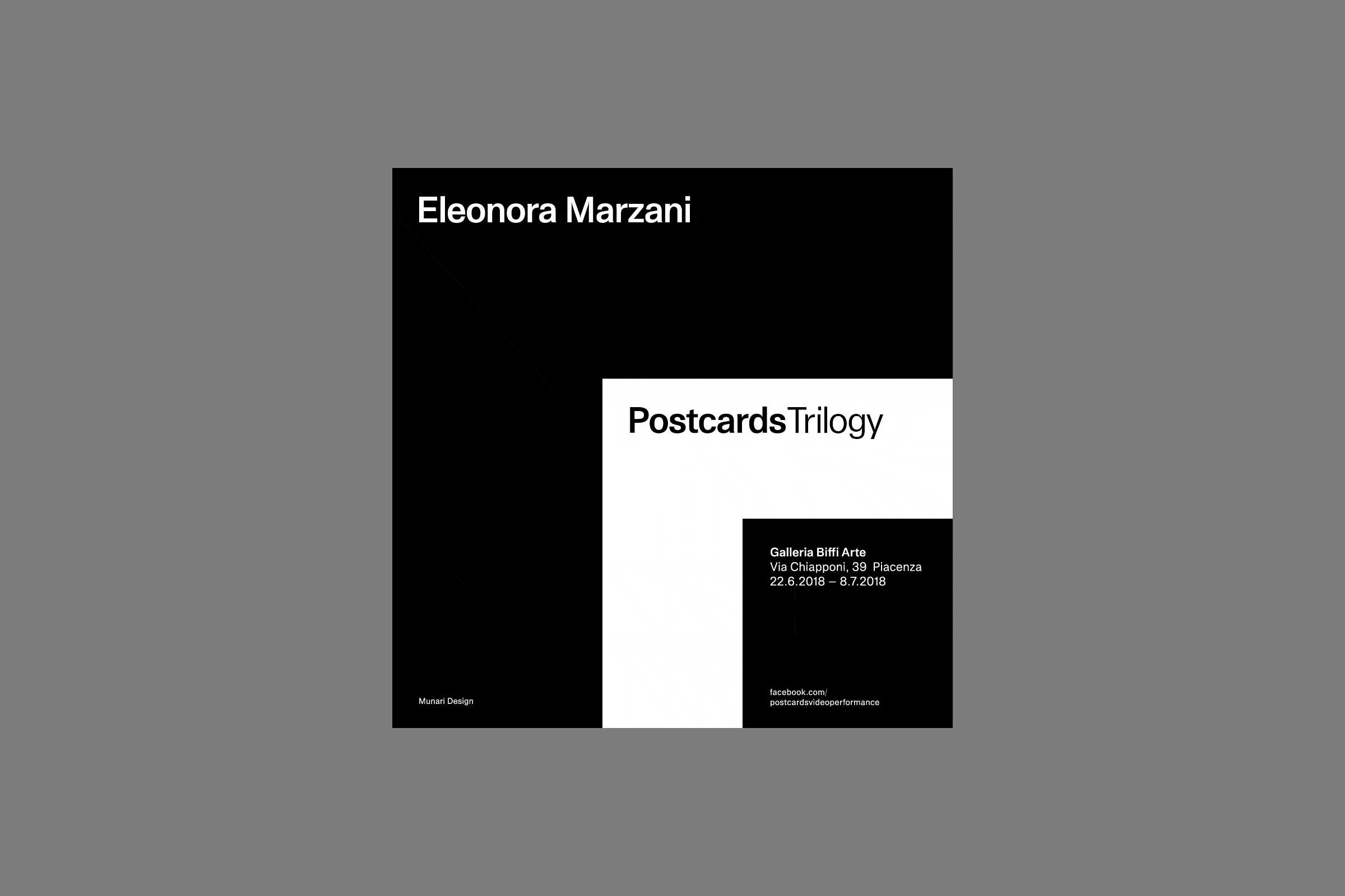 eleonora marzani postcards volantino