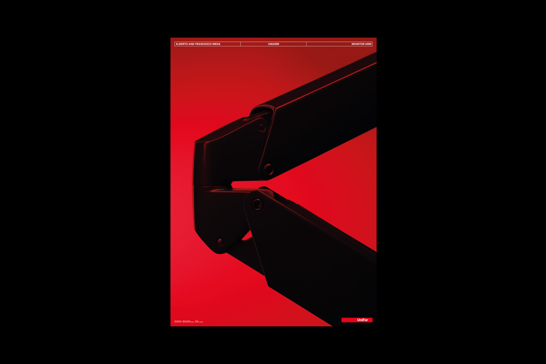 munari design poster alberto meda uniarm unifor