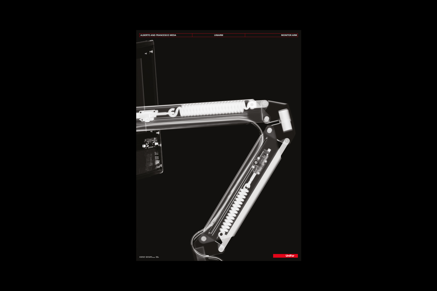 munari design poster alberto meda uniarm unifor